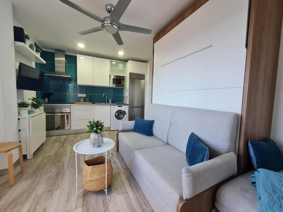 Acogedor Estudio En Candelaria En Primera Linea De Mar Exteriör bild