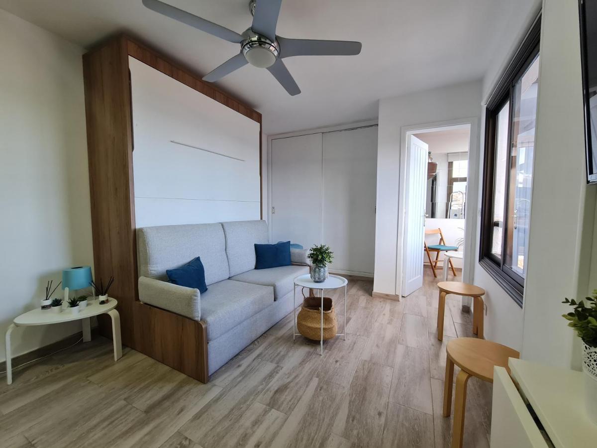 Acogedor Estudio En Candelaria En Primera Linea De Mar Exteriör bild