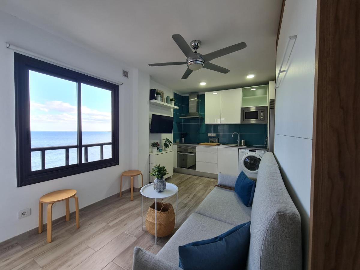 Acogedor Estudio En Candelaria En Primera Linea De Mar Exteriör bild