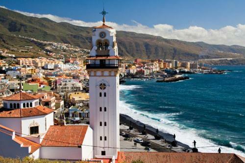 Acogedor Estudio En Candelaria En Primera Linea De Mar Exteriör bild