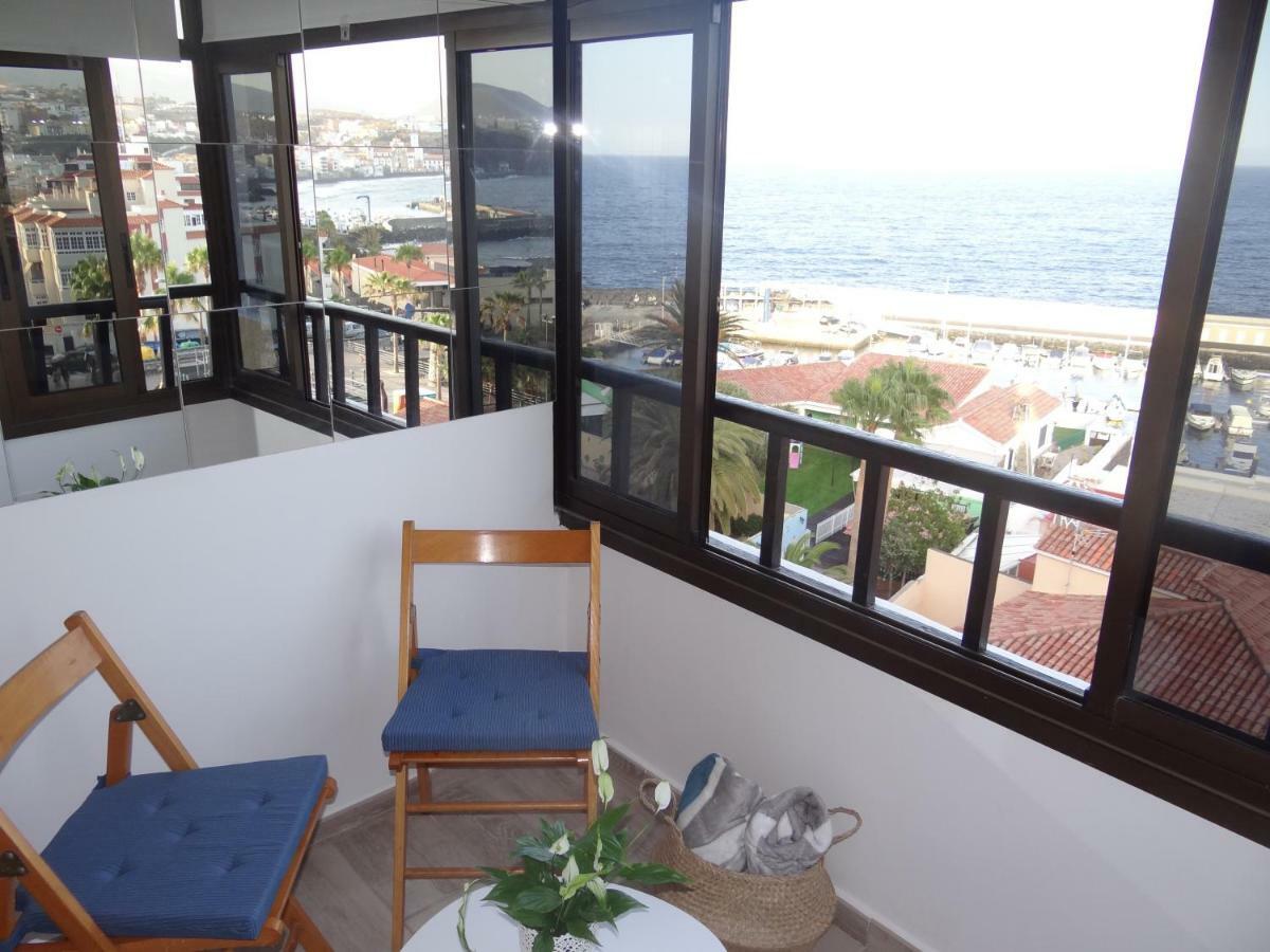 Acogedor Estudio En Candelaria En Primera Linea De Mar Exteriör bild